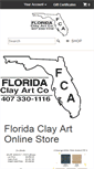 Mobile Screenshot of flclaypotteryequipmentceramicsupply.com